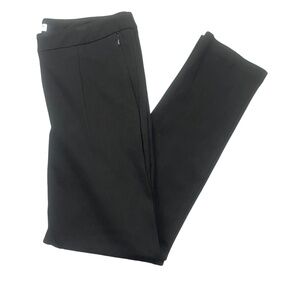 Atelier Luxe 8 Black Women's Skinny Pants‎ Zipper and Zipper Pockets Rayon Blend